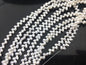 AA+ 4-4.5mm white rice pearls, full strand, oval loose pearl beads, diy pearl, genuine pearl, Cultured pearl, diy pearl beads, LR4-T4