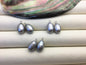 AAA 9mm Gray long rice pearl dangle earrings,S925 Sterling Silver pearl earrings,pearl for women,SE3-T25