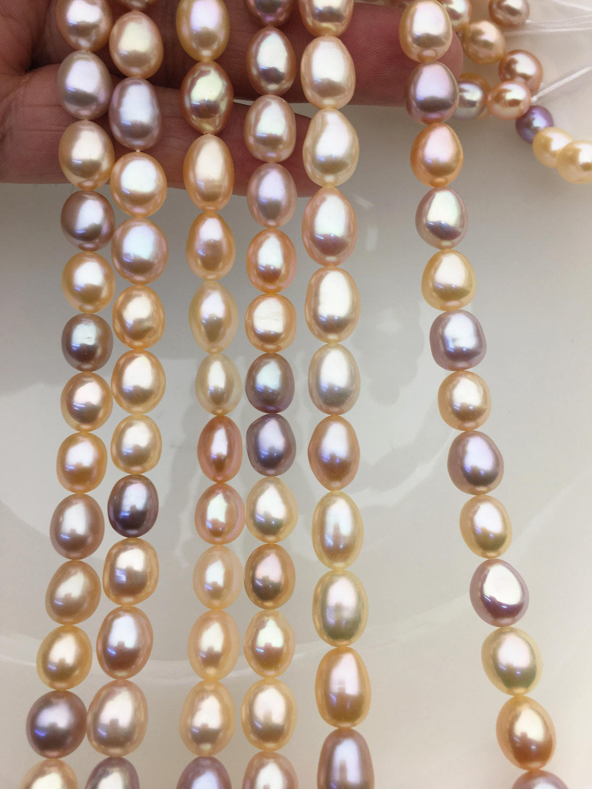 AAA+ 8.3-9.3mm misc color nugget freshwater pearls,pink peach purple nugget pearl, high luster,LM9-3A-2