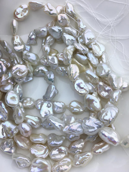 AA+ 10-13mm white thick long keshi Freshwater Pearl, DIY Loose Freshwater Pearl, wholesale price, china wholesale pearl, ZS-200-97