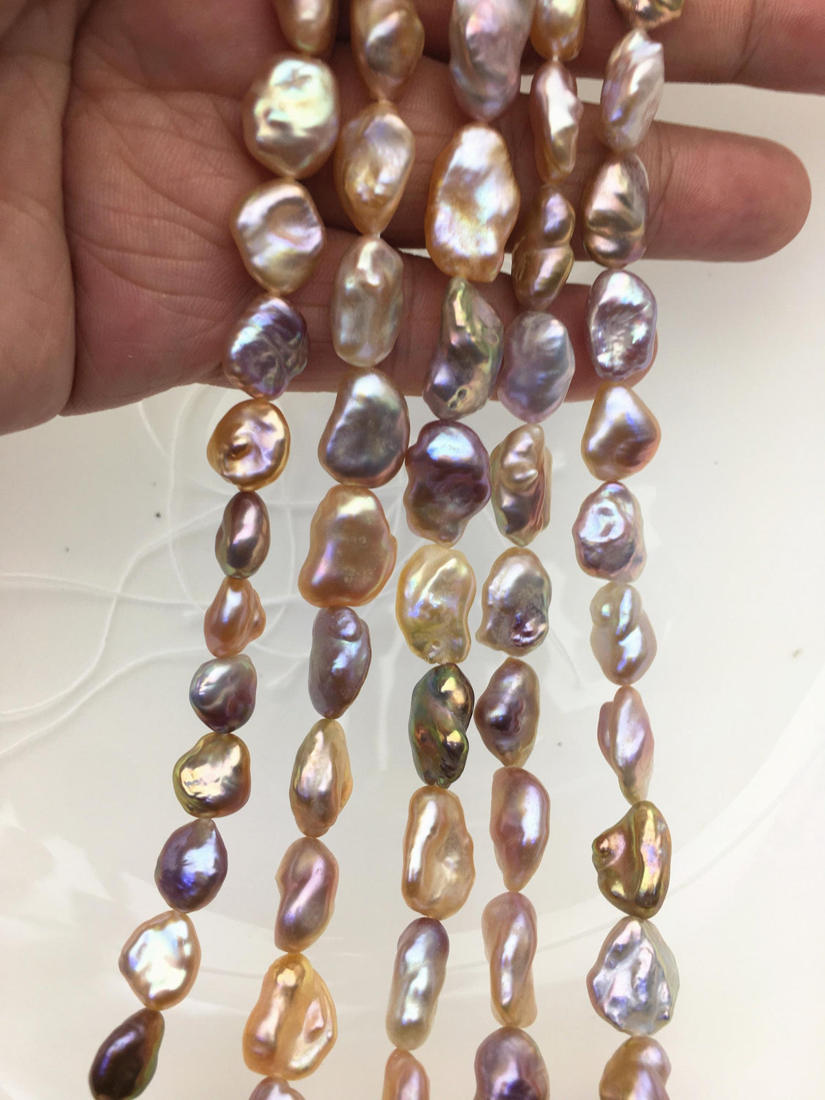 AAA 8-10mm natural pink purple keshi Freshwater Pearl, DIY Loose Freshwater Pearl, wholesale price, china wholesale pearl, ZS-200-121-16