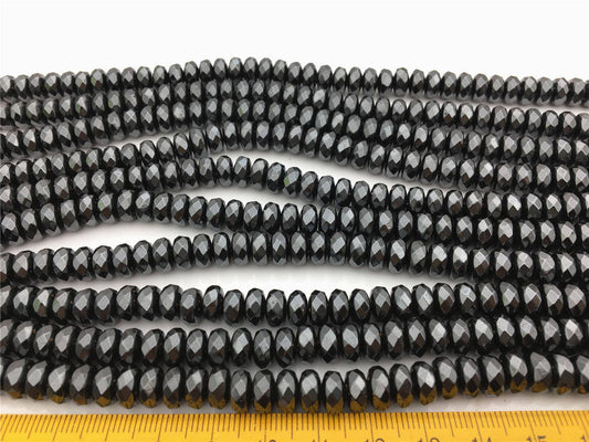 Hematite,4x8mm Rondelle Beads,AAA, 85pcs,15.5 inches,G50-B48-001