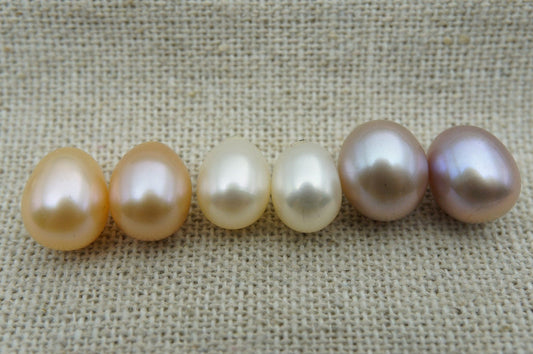 Rice Pearl necklace, Silver Chain, 925 silver chain, Faith Jewelry, Pearl Jewelry, bridal set, bridal jewelry, pink pearl, NC1-002