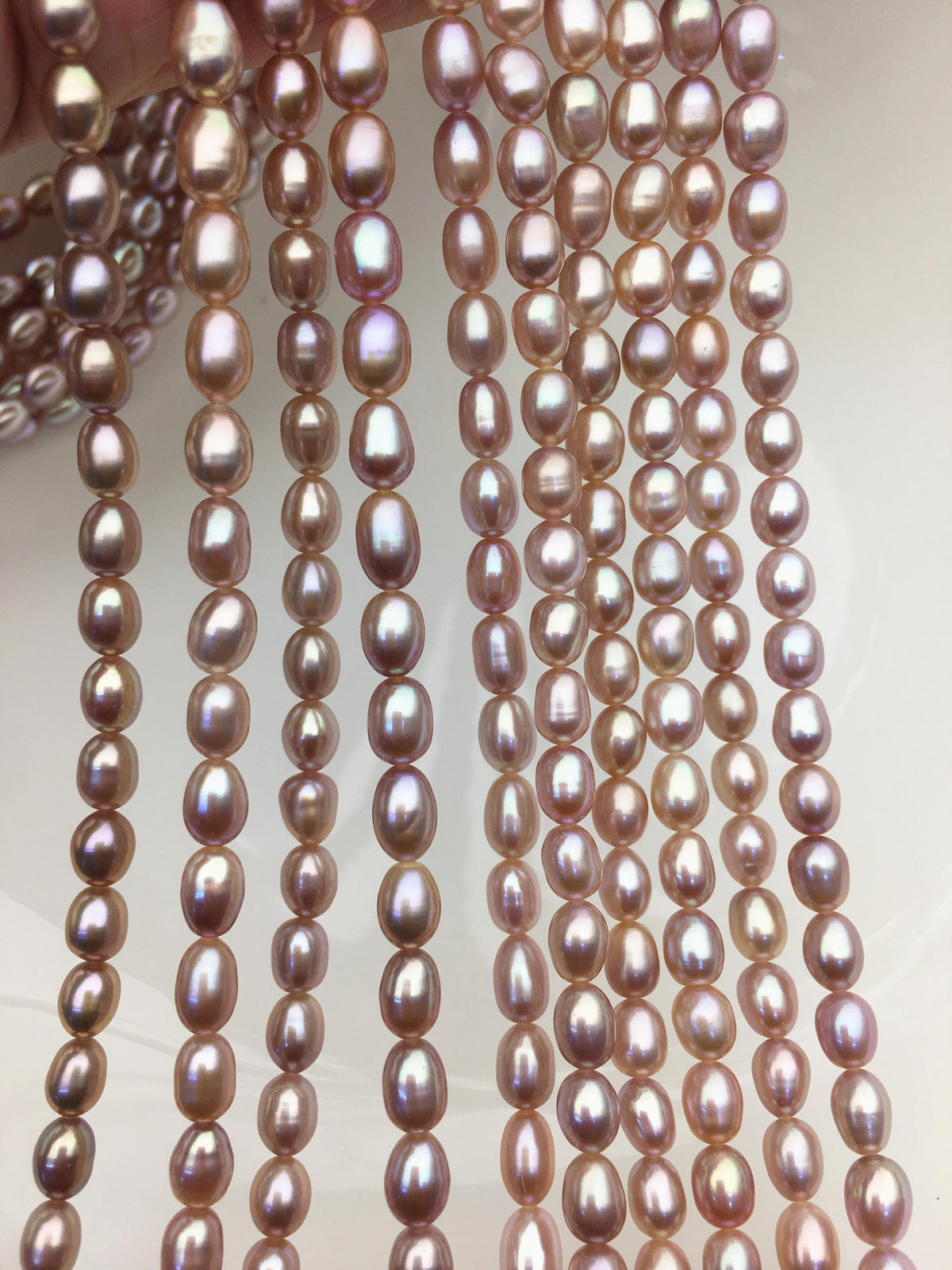 AAA 5-6mm purple oval pearl beads,high luster freshwater pearls,loose freshwater pearl,LR5-T6