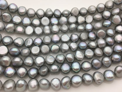 AAA- 10-11mm gray nugget freshwater pearls,Cultured pearl,diy pearl beads,Irregular Beads for Pearl Necklace,LM10-T2