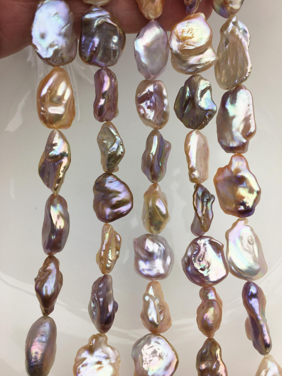 AAA 13-15mm natural pink purple keshi Freshwater Pearl, DIY Loose Freshwater Pearl, wholesale price, china wholesale pearl, ZS-200-121-3