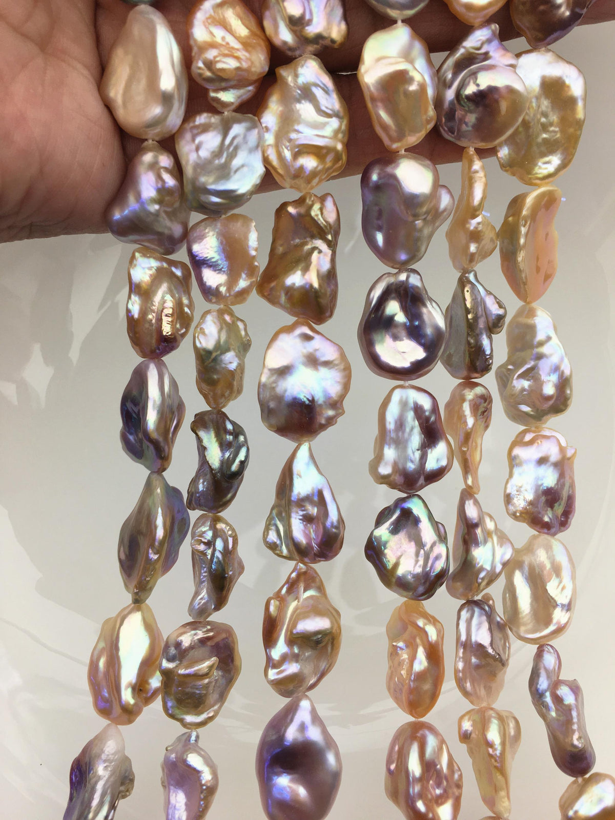 AAA 13-15mm natural mix color keshi Freshwater Pearl, DIY Loose Freshwater Pearl, wholesale price, china wholesale pearl, ZS-200-121-2