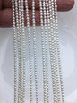 AAA 2.5-2.7mm white round seed freshwater pearls, for pearl necklace, loose freshwater pearl, RP2-3A-13