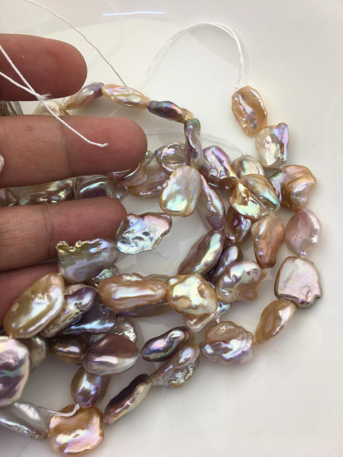 AA+ 13-15mm natural pink purple keshi Freshwater Pearl, DIY Loose Freshwater Pearl, wholesale price, china wholesale pearl, ZS-200-121-5