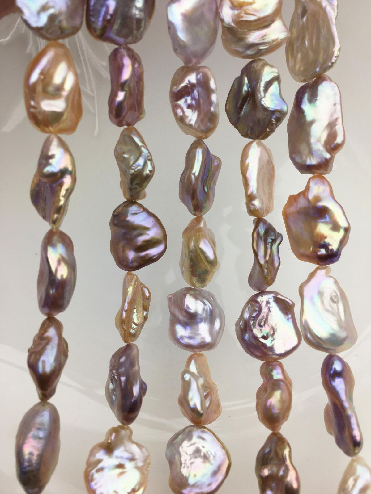 AAA 13-15mm natural pink purple keshi Freshwater Pearl, DIY Loose Freshwater Pearl, wholesale price, china wholesale pearl, ZS-200-121-3