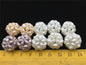 1pc 18mm pearl ball, Loose Handmade Pearl Balls, Freshwater Pearl Ball, Pearl white Pearl Ball, White Potato Bead Loose Freshwater Pearl, APL-003