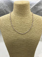 14.5+2'' AA+ 1.8-2mm tiny gray rice freshwater Pearl necklace, genuine freshwater Pearl necklace, Natural Pearl Necklace, NPN1-146