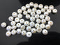 20pcs AA+ 12-14mm Big white button freshwater pearls, 2mm large hole, Rondelle pearl Beads, loose freshwater pearl, DIY material, SM13-2A-1