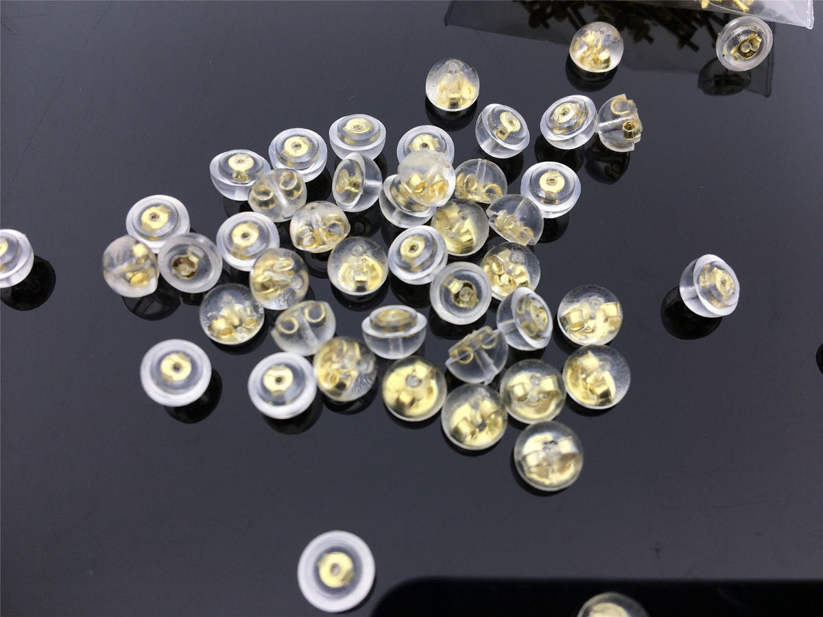 Sterling silver stud,1/5 pairs,s925 sterling silver stud, rose gold,yellow gold stud for earrings,ASL-ER-016