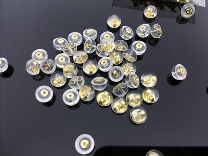 Sterling silver stud,1/5 pairs,s925 sterling silver stud, rose gold,yellow gold stud for earrings,ASL-ER-016