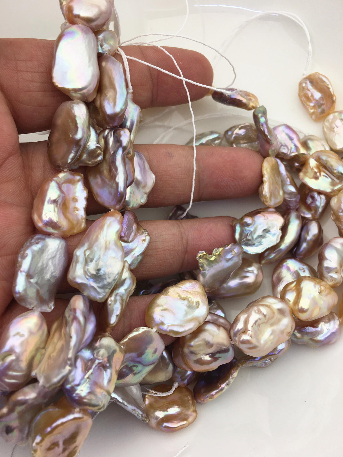 AA+ 13-15mm natural pink purple keshi Freshwater Pearl, DIY Loose Freshwater Pearl, wholesale price, china wholesale pearl, ZS-200-121-5