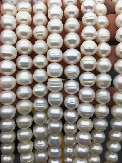AA 10.5-11.5mm white button round freshwater loose pearls,SM11-2A-2