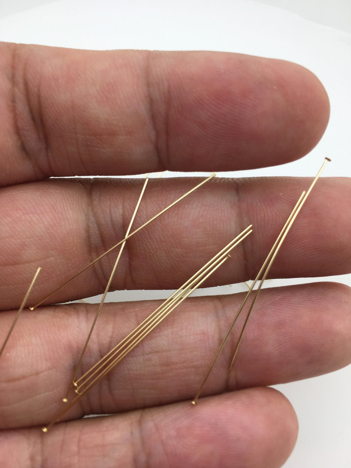 10pcs Made in US 1/20 14K Gold Filled T pins 0.41x38.1mm, AGF-OTH-3