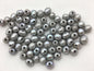 30pcs AA+ 7.3-8.3mm 2.2mm large hole gray potato pearls, cultured potato pearl, loose freshwater pearl, white pearl strand, 30pcs, CR8-T2