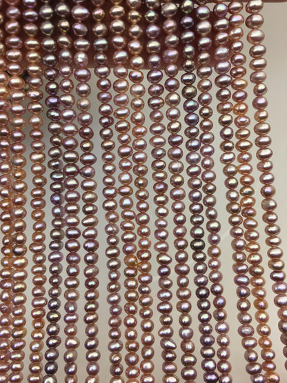 AA+ 3.5-4mm purple potato pearls,seed freshwater pearl,small size pearl,for pearl necklace,CR3-T5