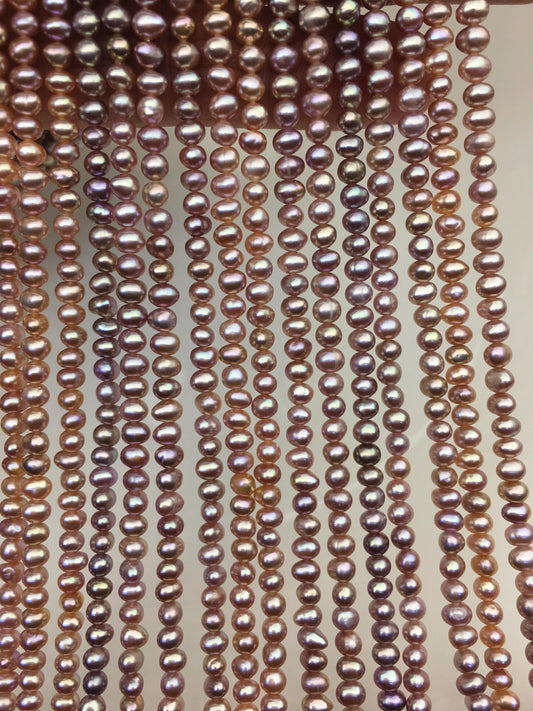 AA+ 3.5-4mm purple potato pearls,seed freshwater pearl,small size pearl,for pearl necklace,CR3-T5