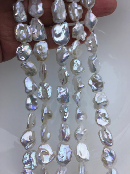 AA+ 11-13mm white keshi Freshwater Loose Pearl,ZS-200-71