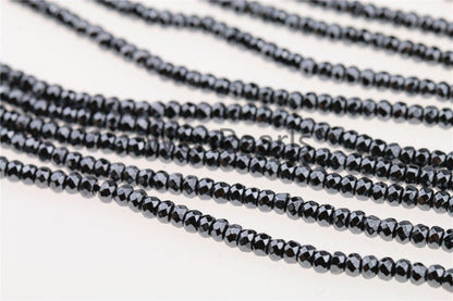Hematite,2x3mm Rondelle Beads,AAA, 180pcs,15.5 inches,G50-B23-001