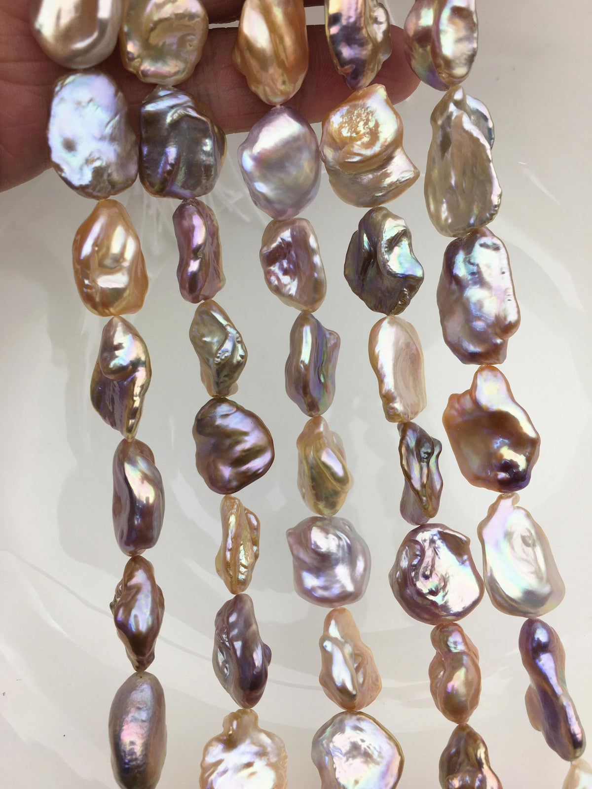 AAA 13-15mm natural pink purple keshi Freshwater Pearl, DIY Loose Freshwater Pearl, wholesale price, china wholesale pearl, ZS-200-121-3