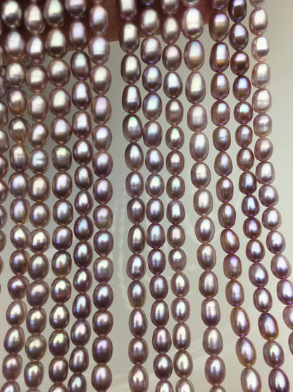 AAA 5-6mm deep purple oval pearl beads,high luster freshwater pearls,loose freshwater pearl,LR5-T7