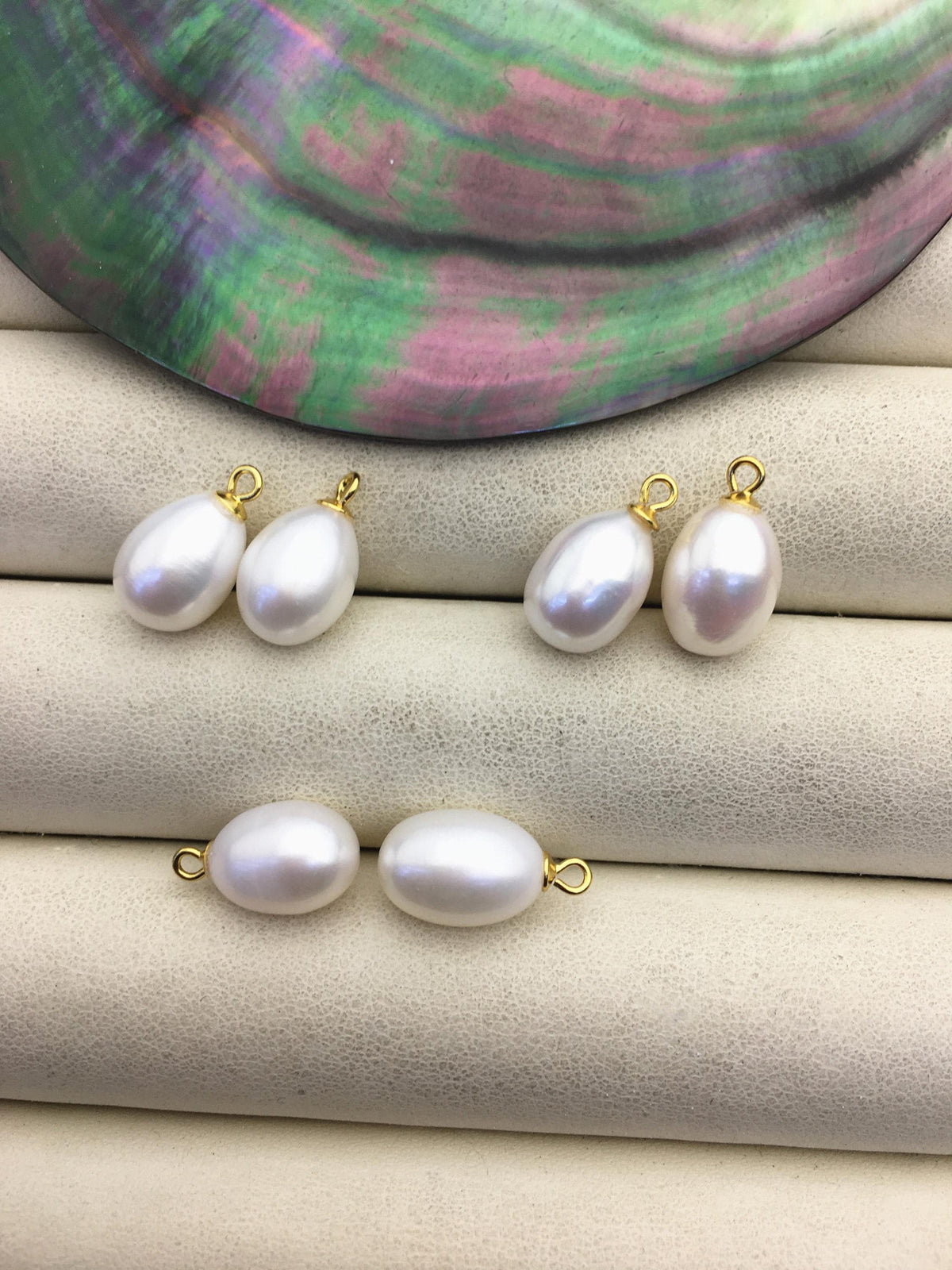 AAA 8.5-9x11.5-12.5mm white long rice pearl dangle earrings,S925 Sterling Silver pearl earrings,pearl for women,SE3-T6