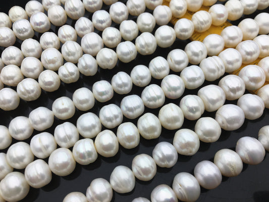 AA 10.5-11.5mm white button round freshwater loose pearls,SM11-2A-2