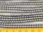 Hematite White Gold,silver Gray 3mm Smooth Round,AAA, 135 beads,15.5 inches,G50-R3-005