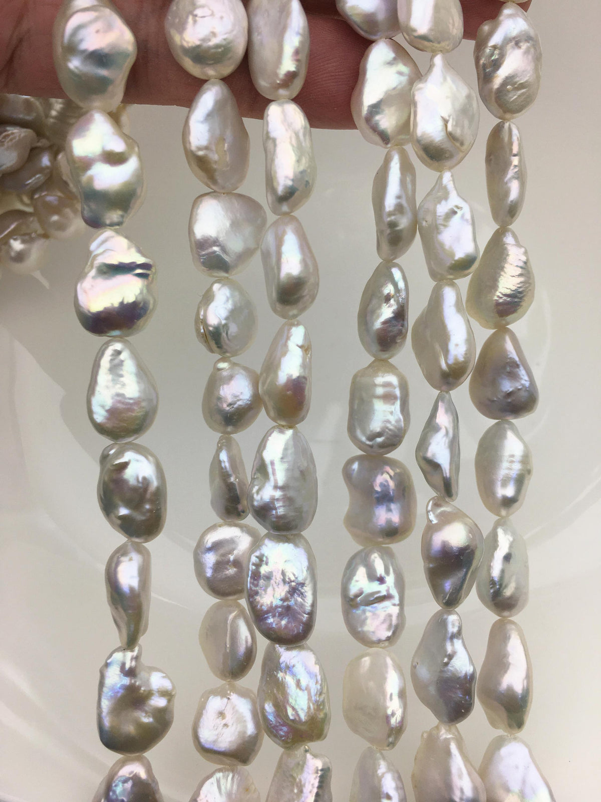AA+ 11-13mm white keshi Freshwater Loose Pearl,ZS-200-69