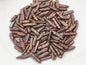 10pcs AA 5-7mm Brown Biwa Freshwater loose Pearls,center drill hole,ZS-104-12