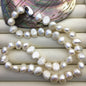 18'' AA+ 10mm White Nugget Pearl necklace, NPN1-T43