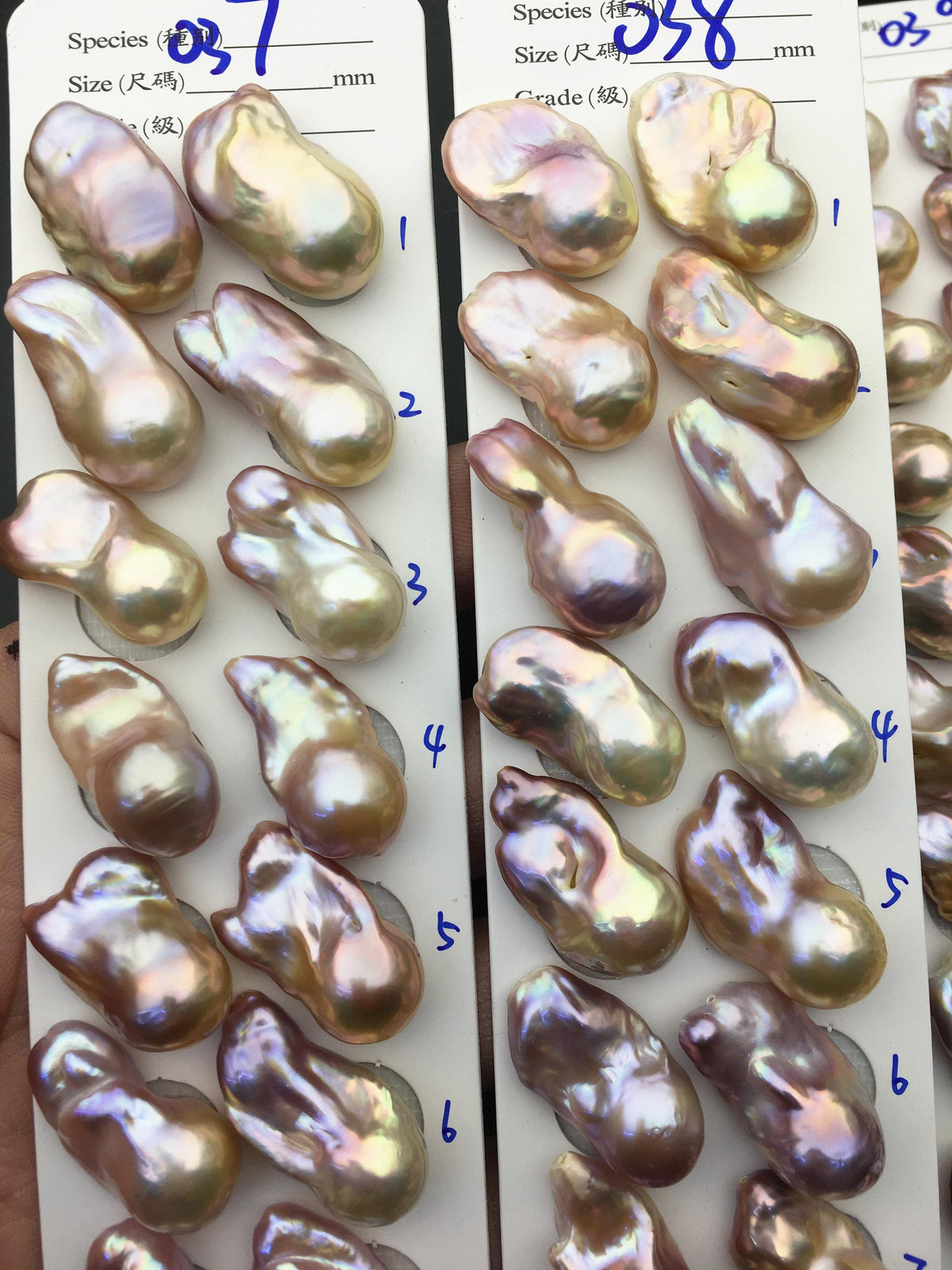 1 pair AAA 13-15mm Purple Rainbow Flame ball Pearl Pairs - large Baroque freshwater pearl pairs, Fire Ball Pearl, FL15-3A-8-8