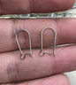 5 pairs 8x16mm S925 sterling silver Owlbbabies Fish Earring Hooks French Wire Hooks Hypo-allergenic Jewelry Findings, ASL-ER-008