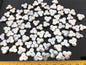 5pcs AA 11-13mm Triangle Flower White Pearl, Freshwater pearl Butterfly, for your design, Cultured Pearls Maggie Designs, ZS-17-10