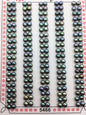 10 pairs AAA 3.5-4mm tiny peacock green button round freshwater pearls,pairs for pearl earrings material,BTN3-T2