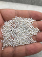 Rare!20pcs AAA 2-2.5mm natural gray near round freshwater seed pearls, 20pcs no hole, diy pearl beads, RP2-3A-15