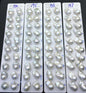 AAA 13-15x18-22mm White Flame ball Pearl Pairs - large Baroque freshwater pearl pairs,top half hole,FL15-3A-8-76