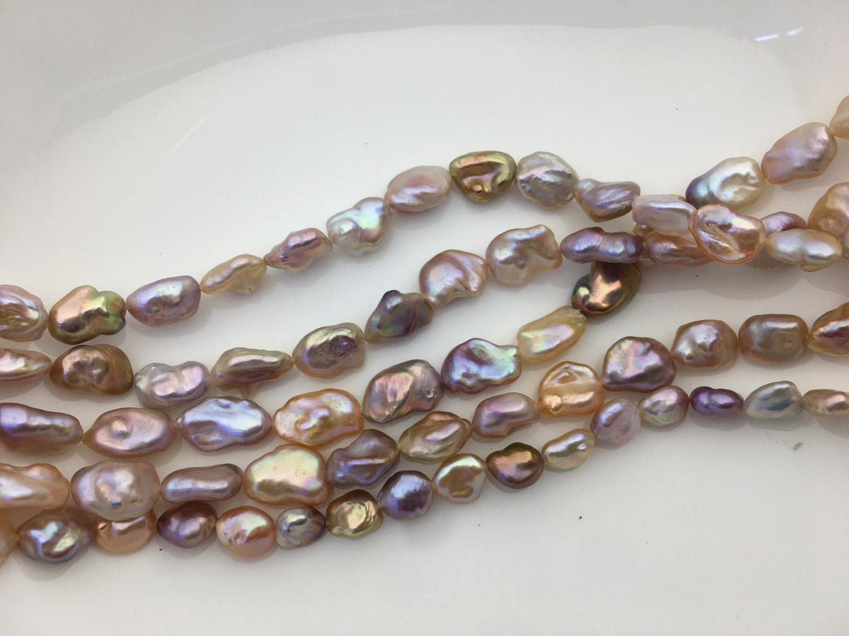 AAA 8-10mm natural pink purple keshi Freshwater Pearl, DIY Loose Freshwater Pearl, wholesale price, china wholesale pearl, ZS-200-121-16